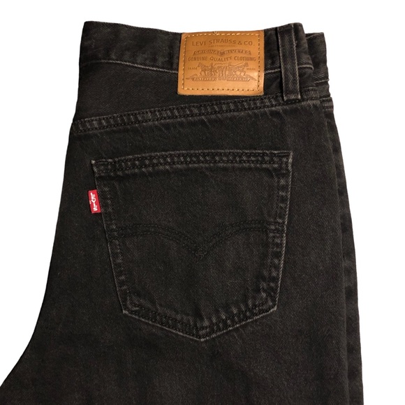 ARITZIA Levi’s Premium Loose Straight Black Jeans (Size 27) - Picture 8 of 11